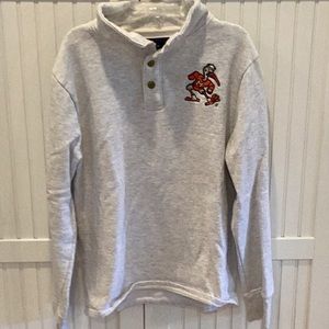 League Brand, University of Miami Sweatshirt.